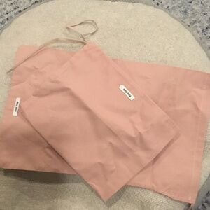 Miu miu  dust bags set of 2